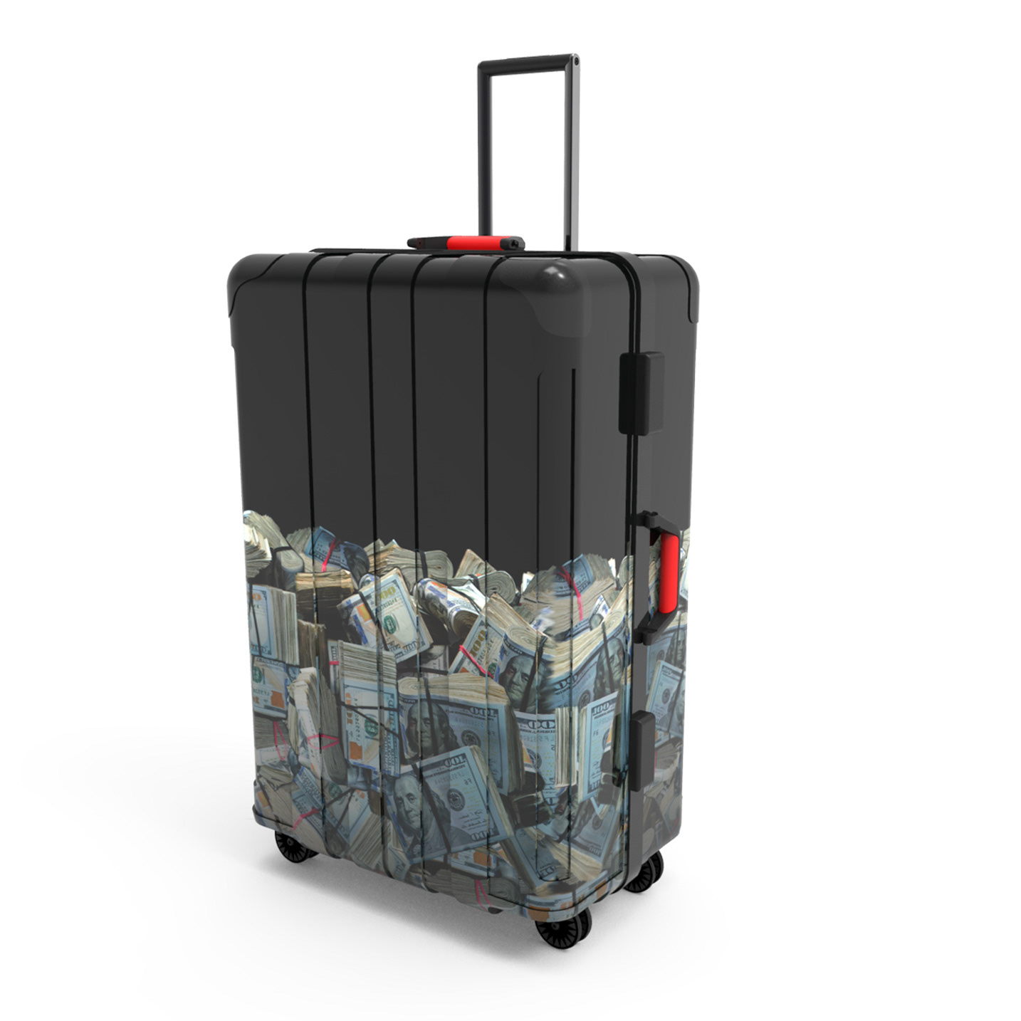 Sprayground Money Rolls Luggage