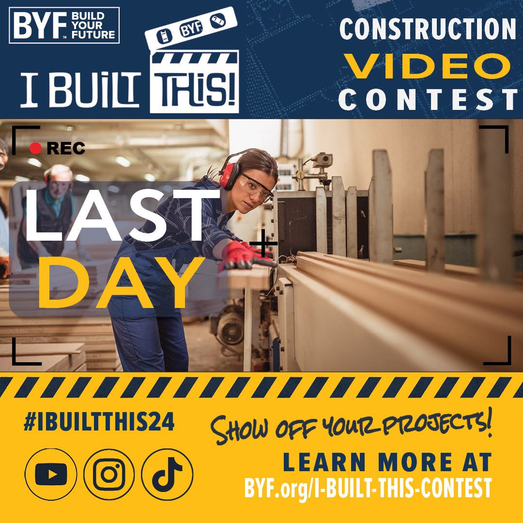 I Built This video contest final call - NCCER