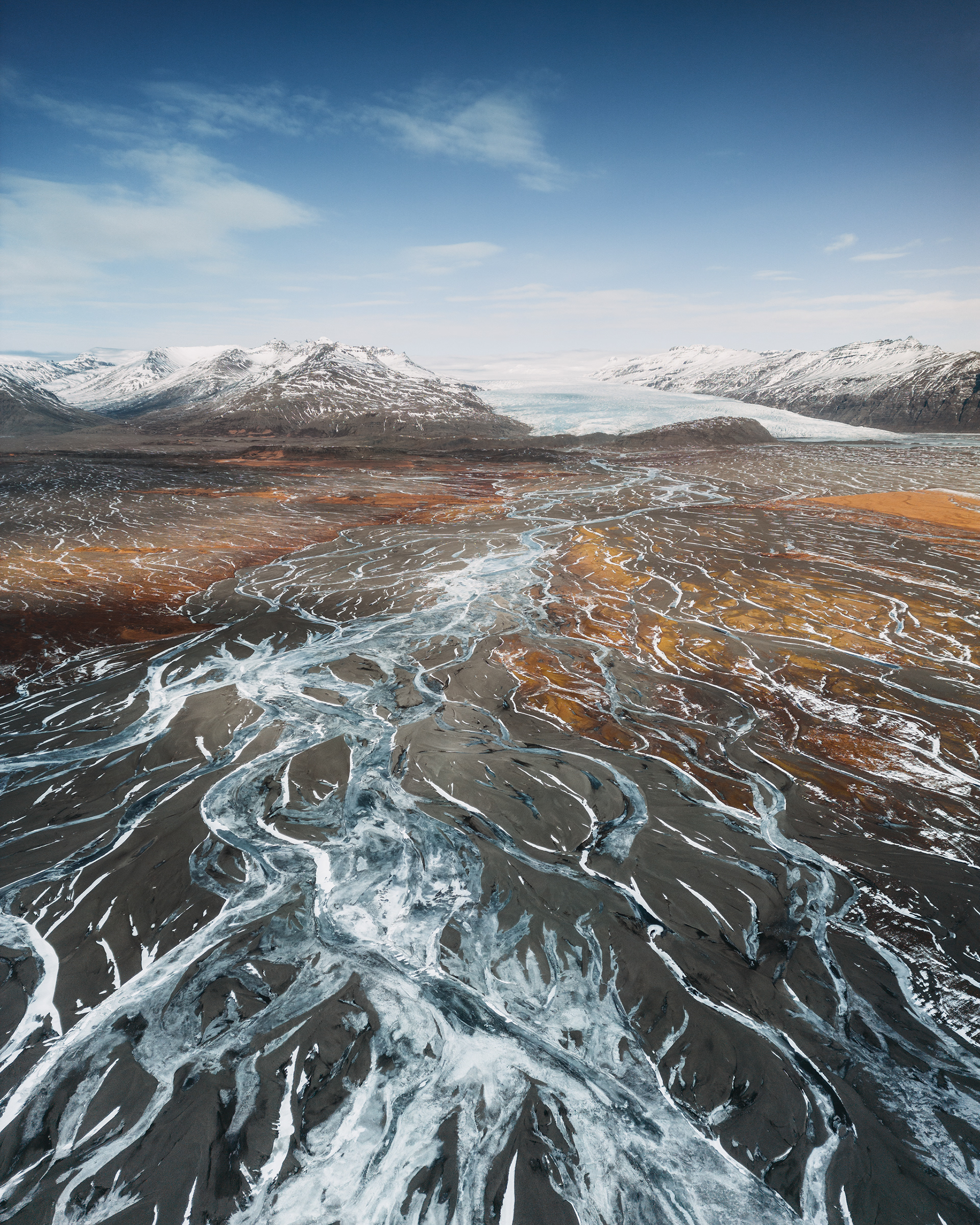 Ledovcová řeka, Island