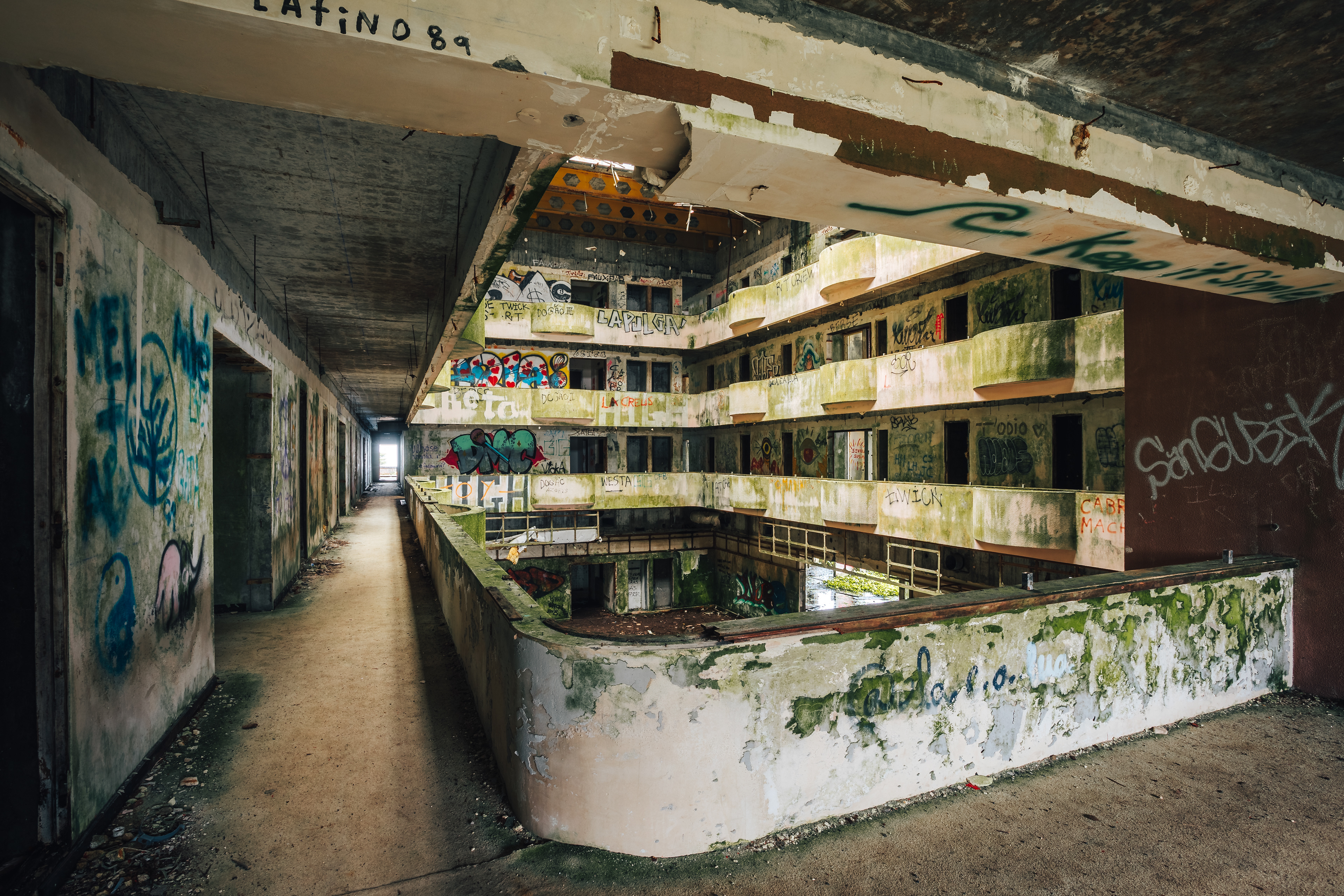 Opuštěný hotel Monte Palace, PT