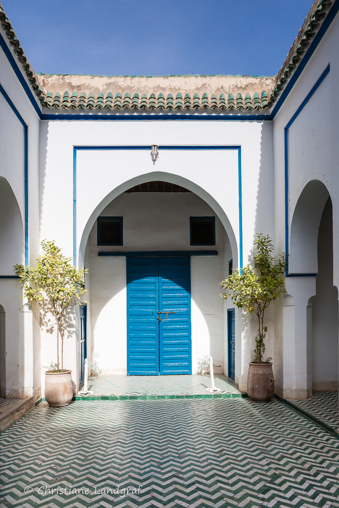 Marrakesch - Bahia Palast