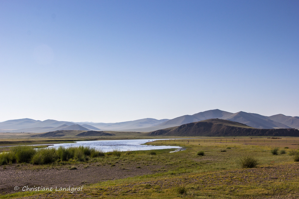 Mongolische Steppe