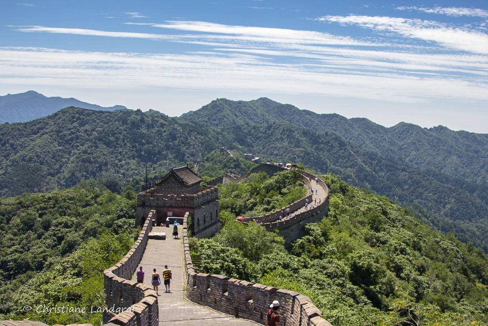 Die Chinesische Mauer bei Matianyu