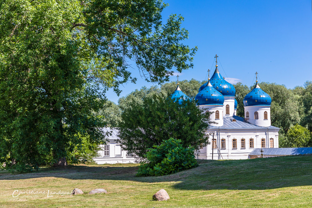 Jurjew-Kloster Kreuzerhöhungskathedrale - Novgorod