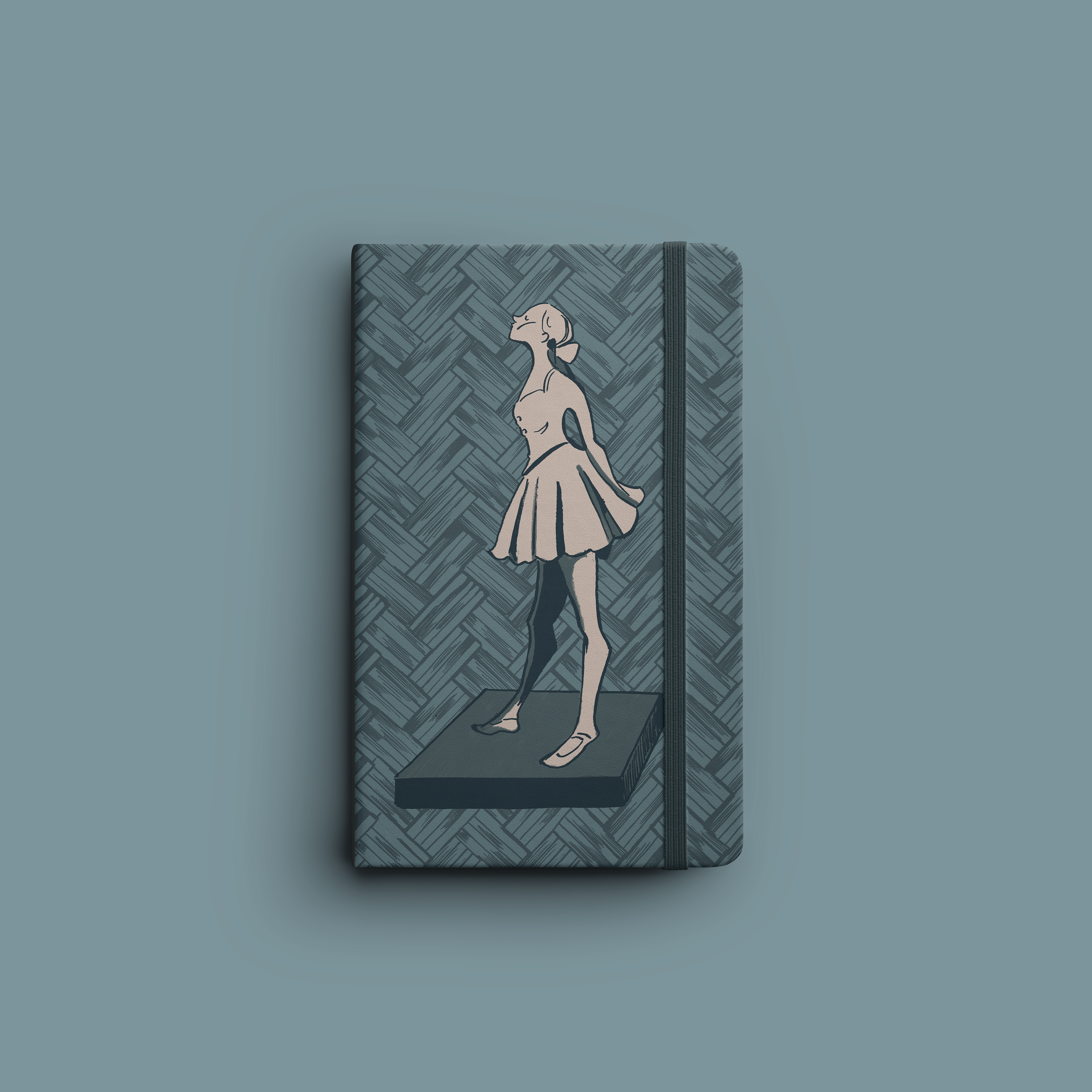 Notebook 1: Little Dancer of Fourteen Years by Edgar Degas
