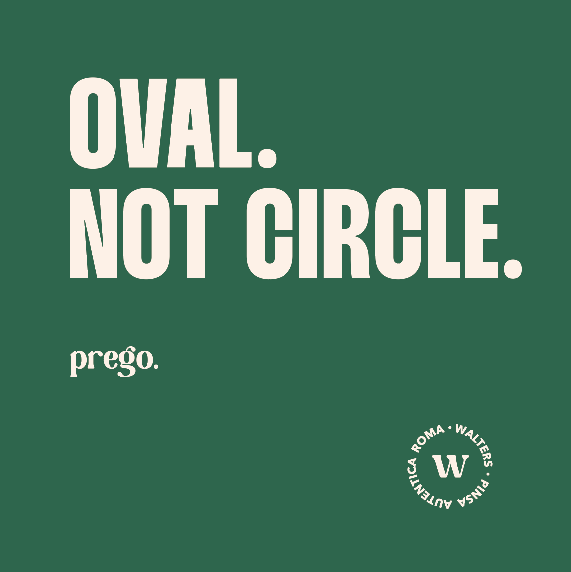 Yeah, it's still round.