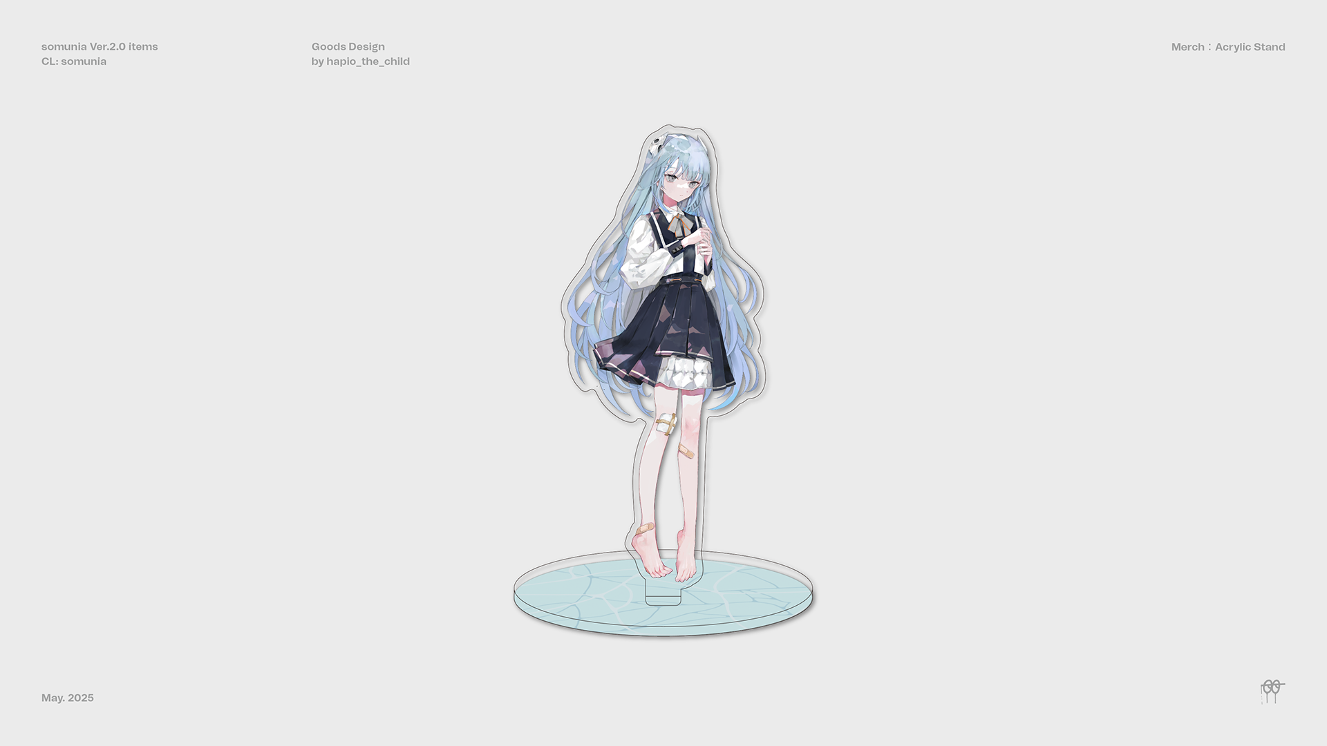 hapiothechild - somunia Ver.2.0 Launching items Goods Design