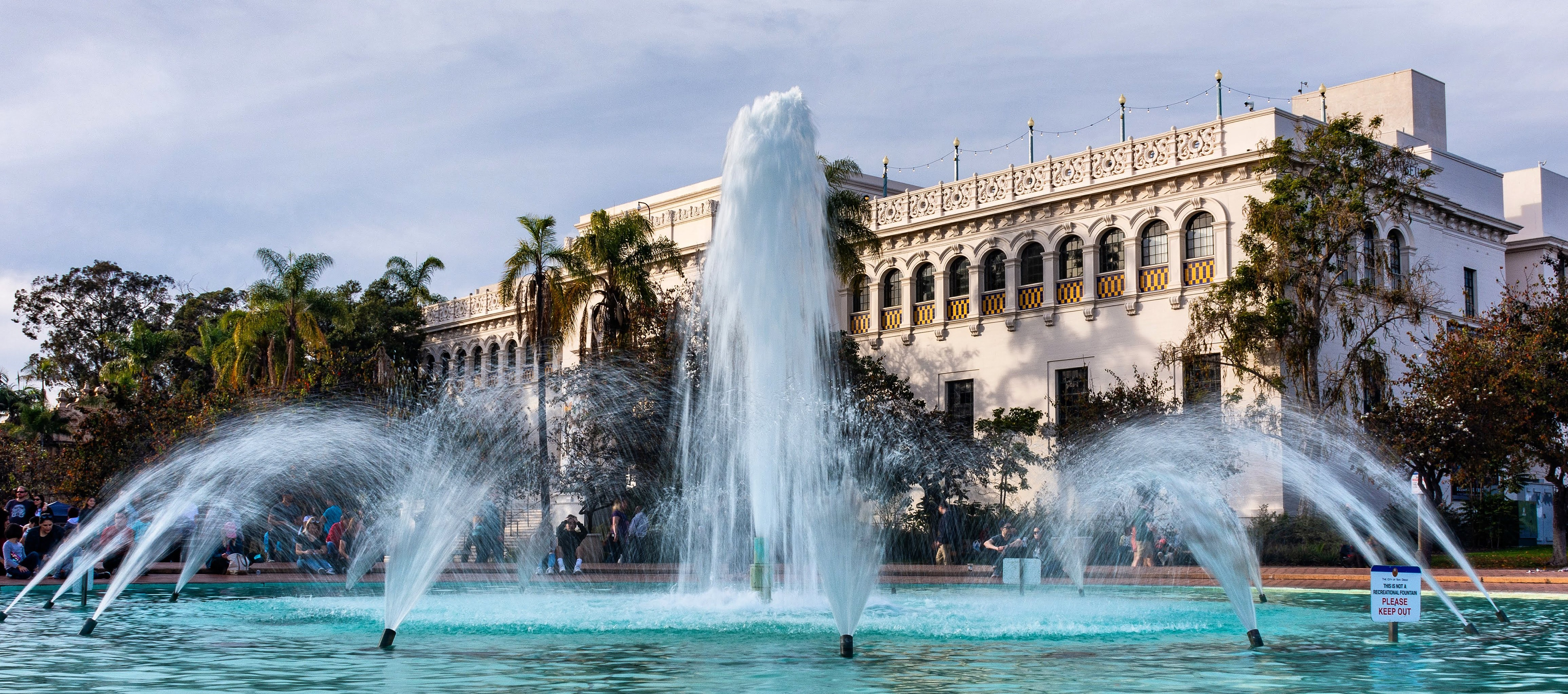 Balboa Park Fountain, San Diego, California