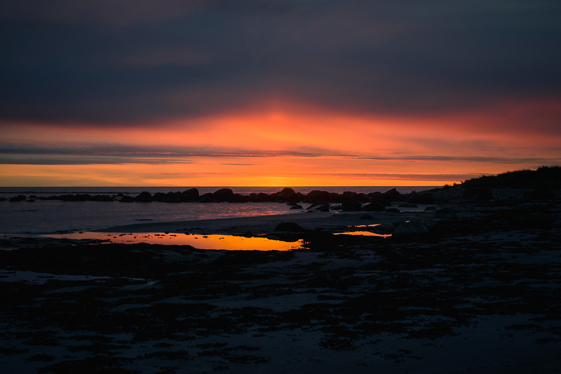 Sunset @ Naerland beach 5