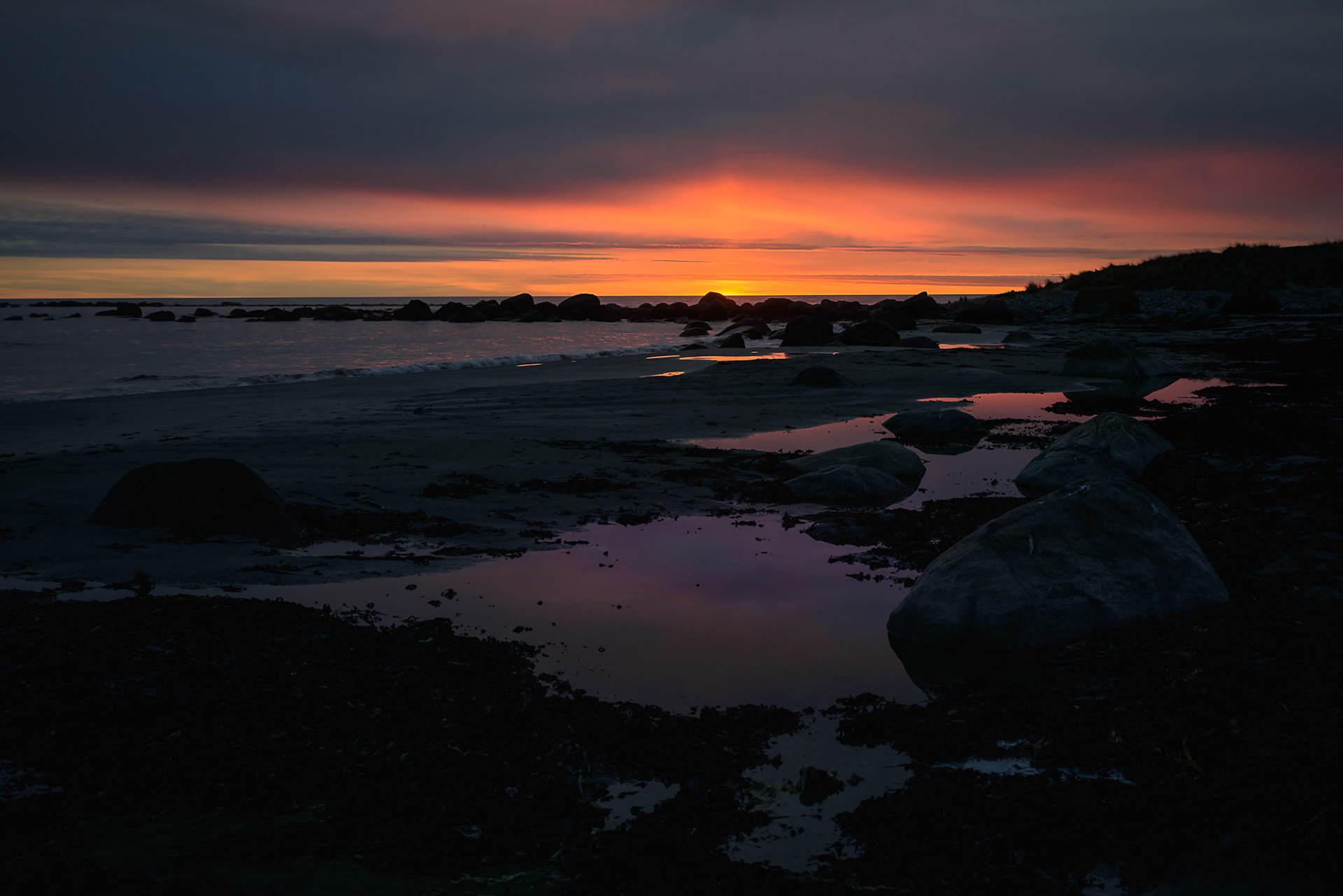 Sunset @ Naerland beach 6