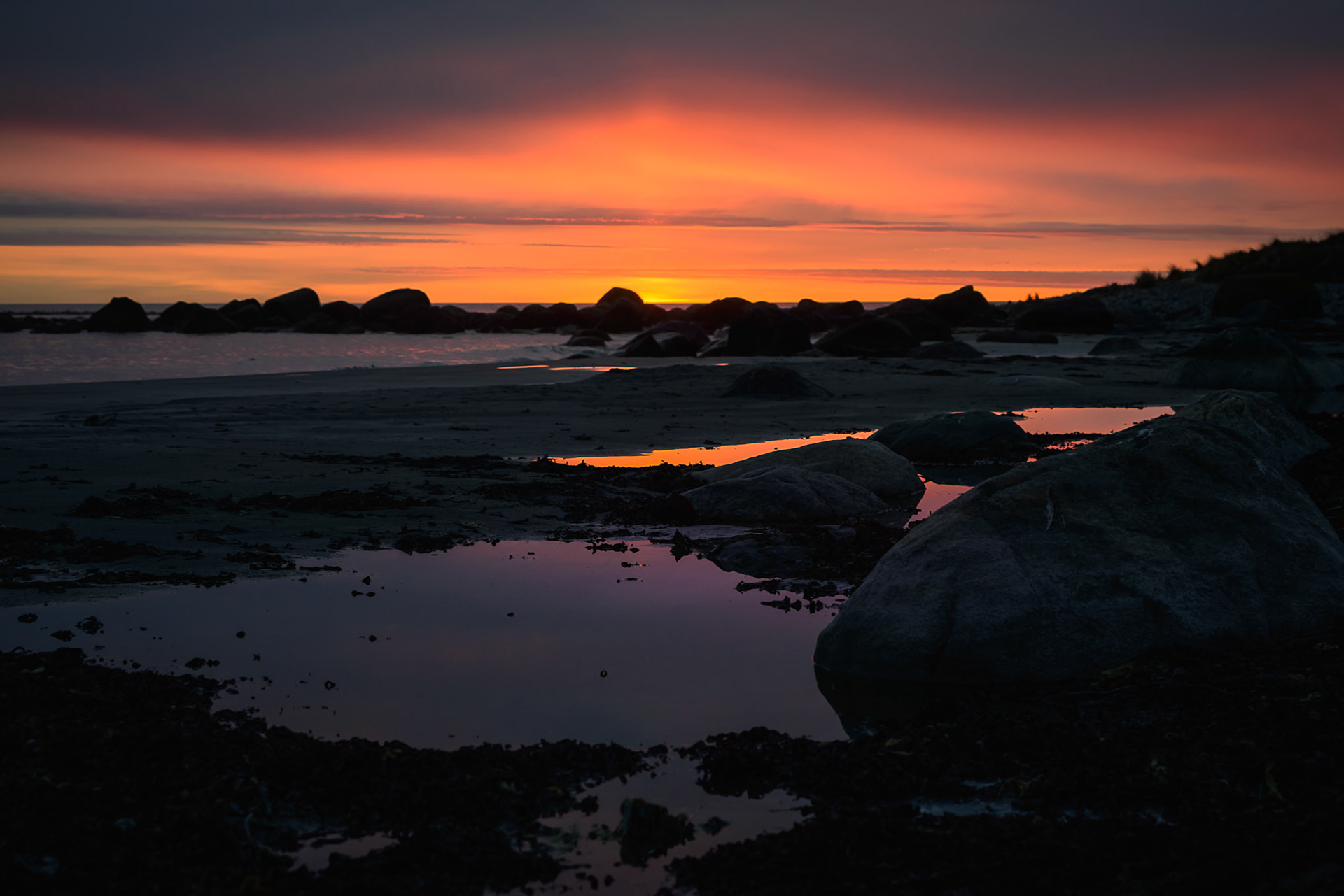 Sunset @ Naerland beach 4