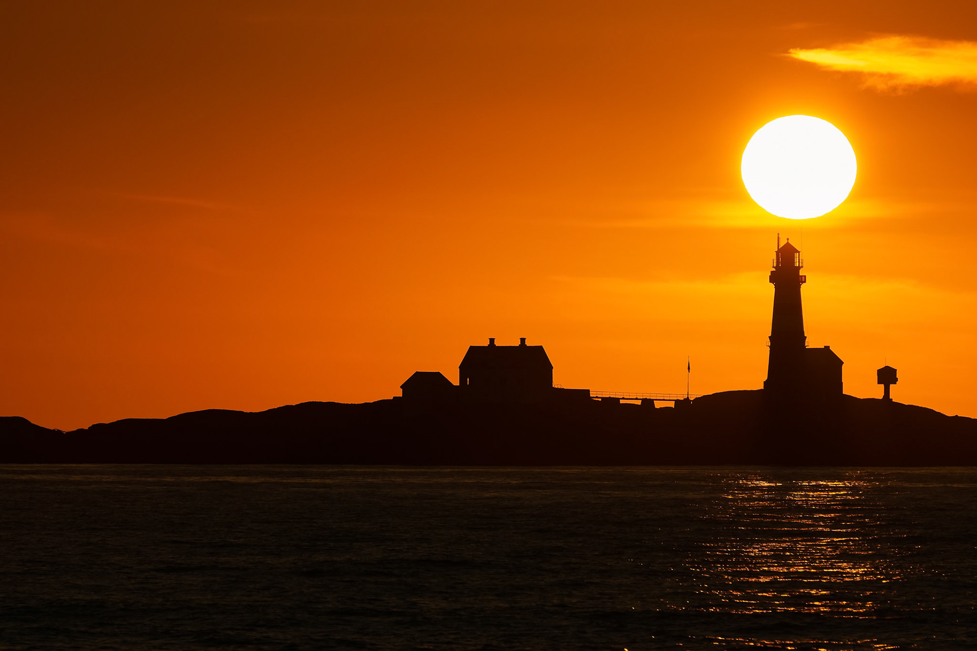 Feistein lighthouse - late summer 2018, Stavanger Norway