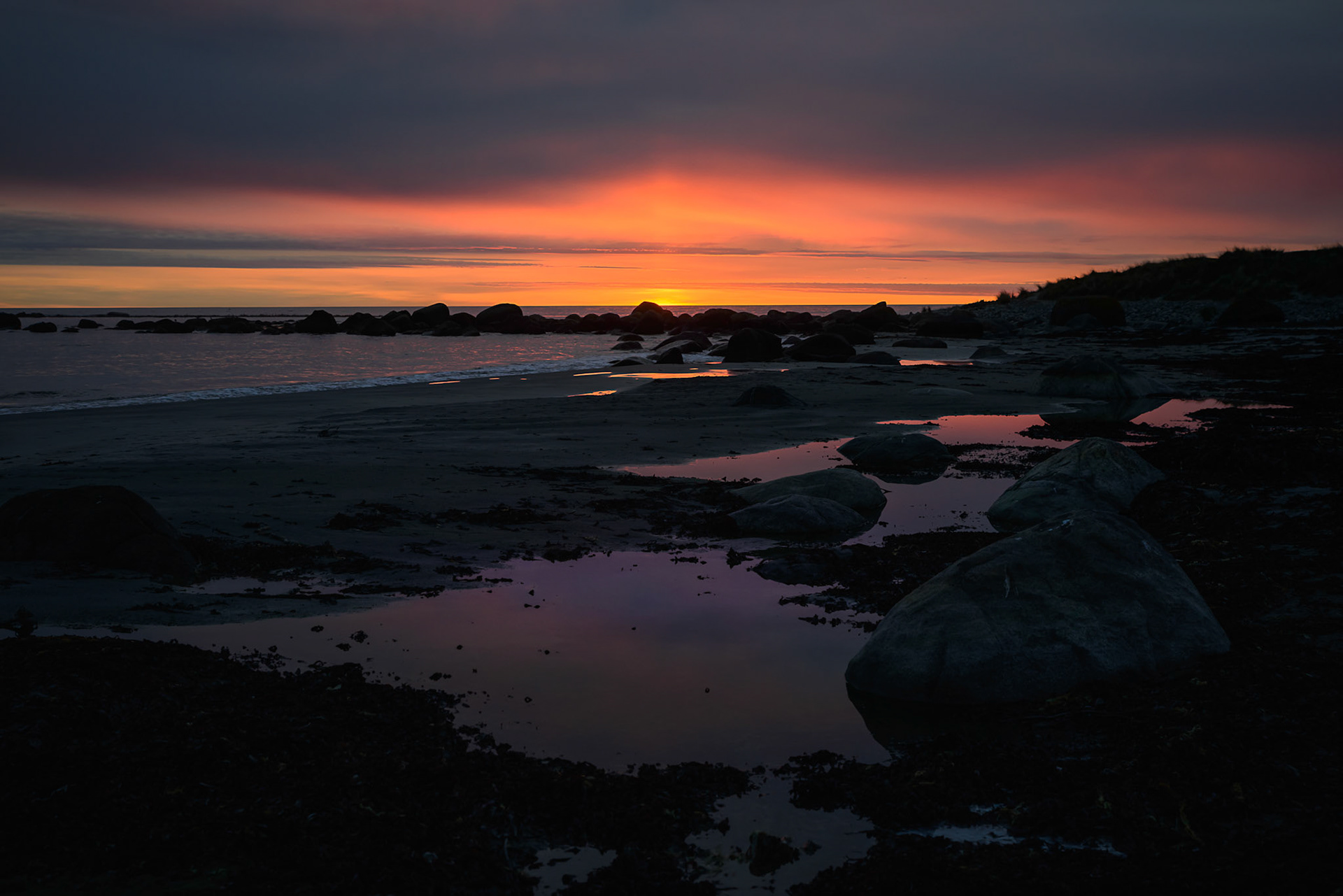 Sunset @ Naerland beach 1