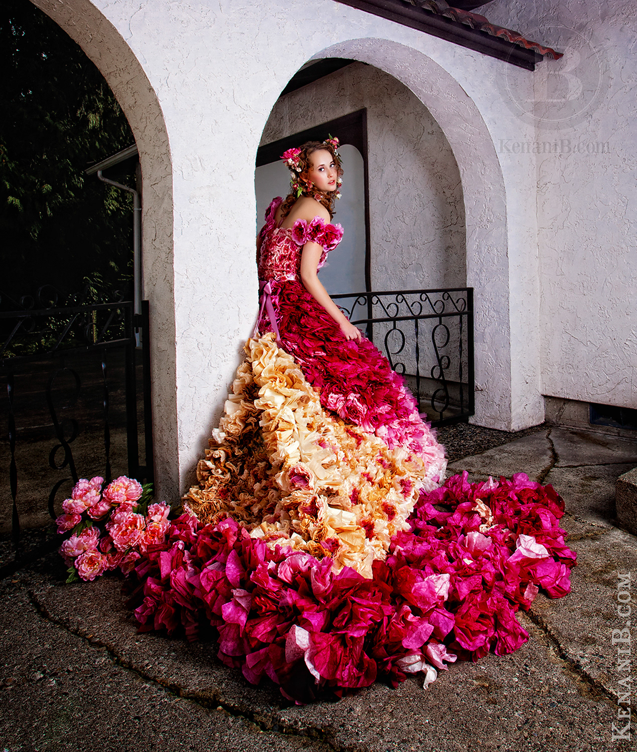 Fashion Photography: Dress design and creation, set styling and photography