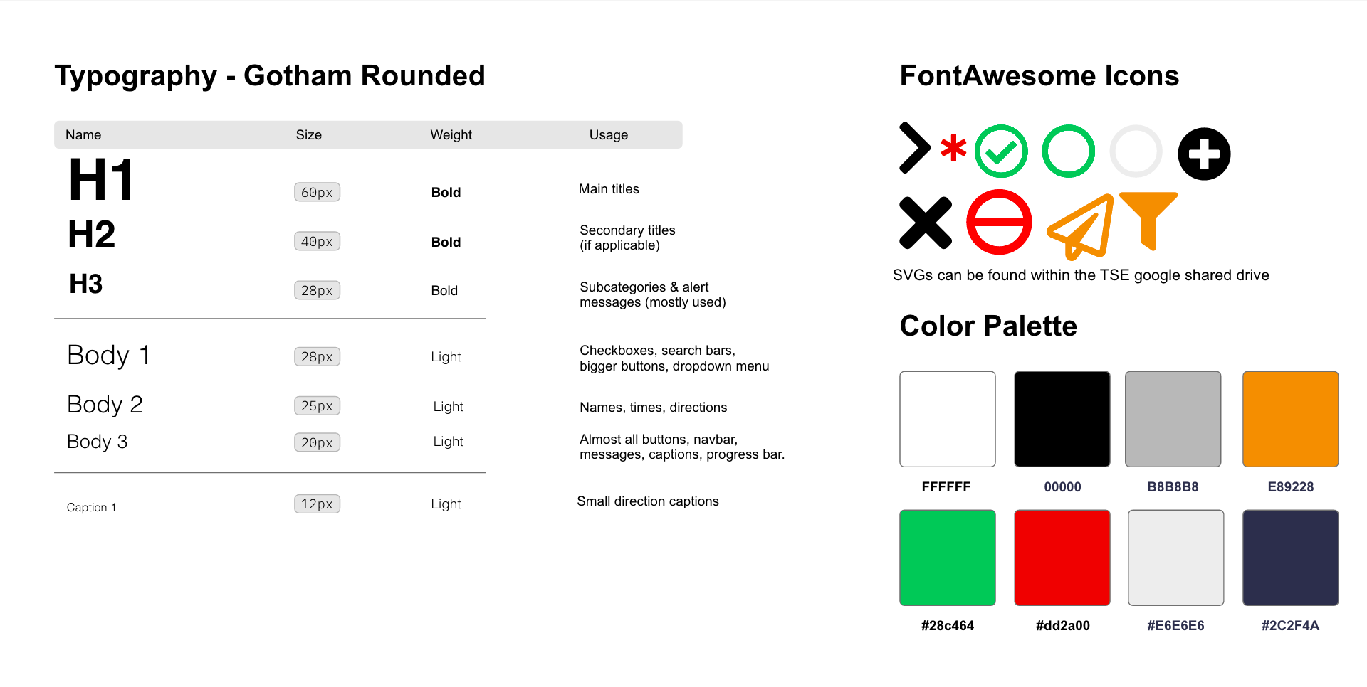 Web Tool Style Guide
