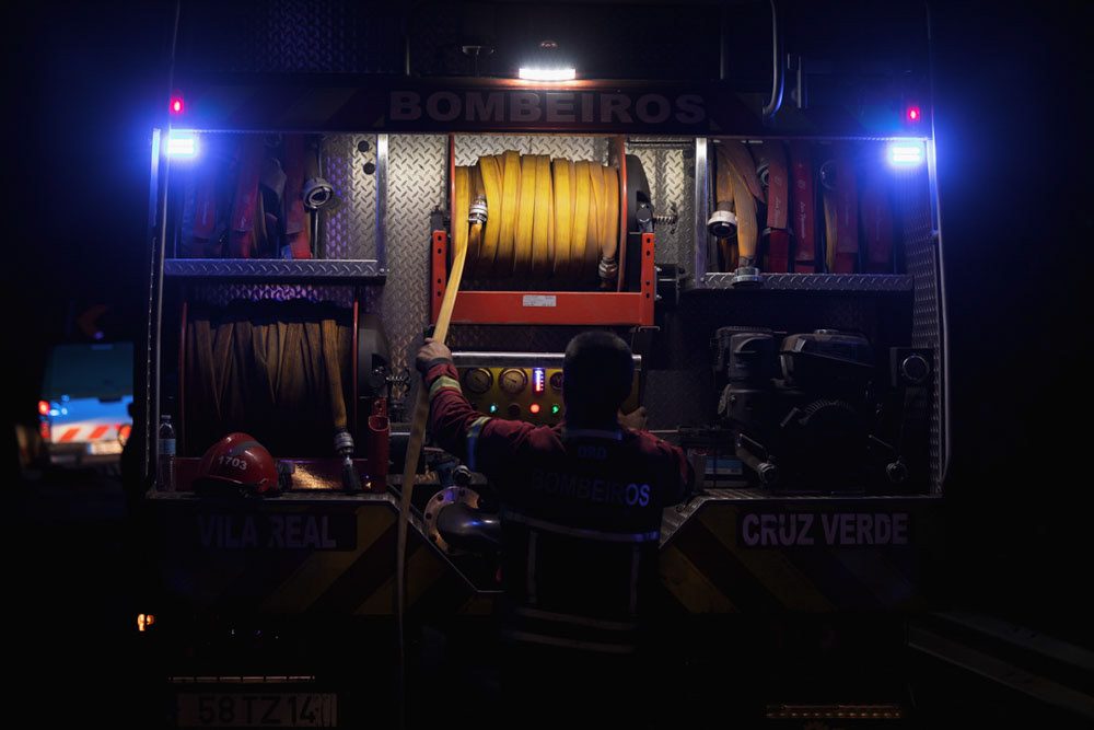 Wildfires in Vila Real, August 2025, Portugal