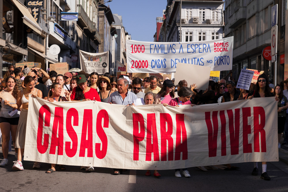 New "Casas para Viver" protest in Porto, on September 30th, 2023