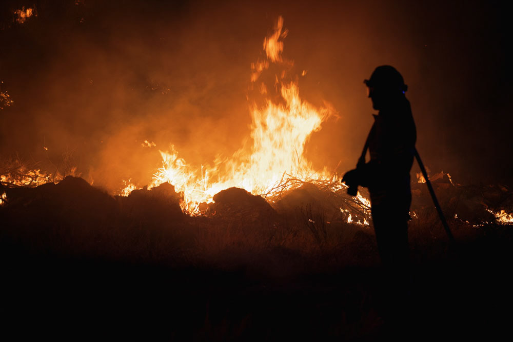 Wildfires in Vila Real, August 2025, Portugal