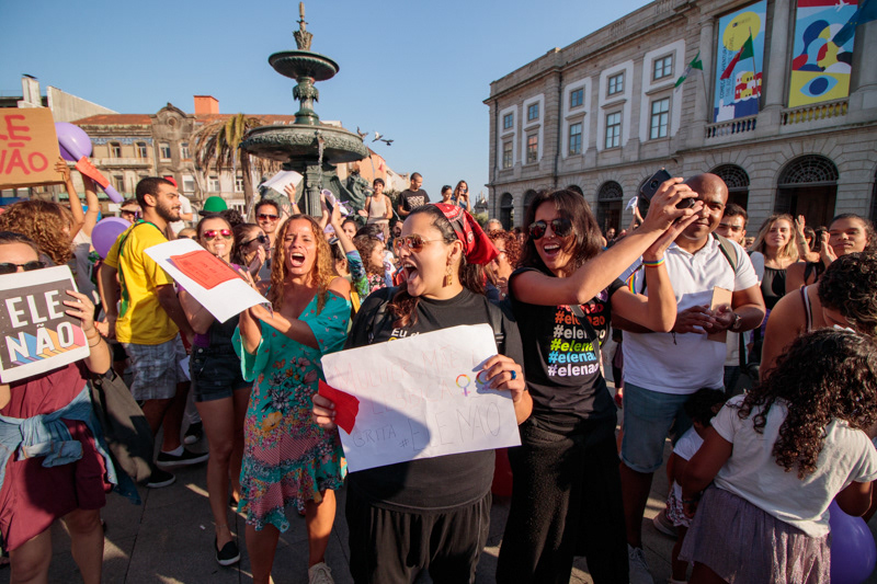Protests against Jair Bolsonaro's candidacy. September 29th, 2018