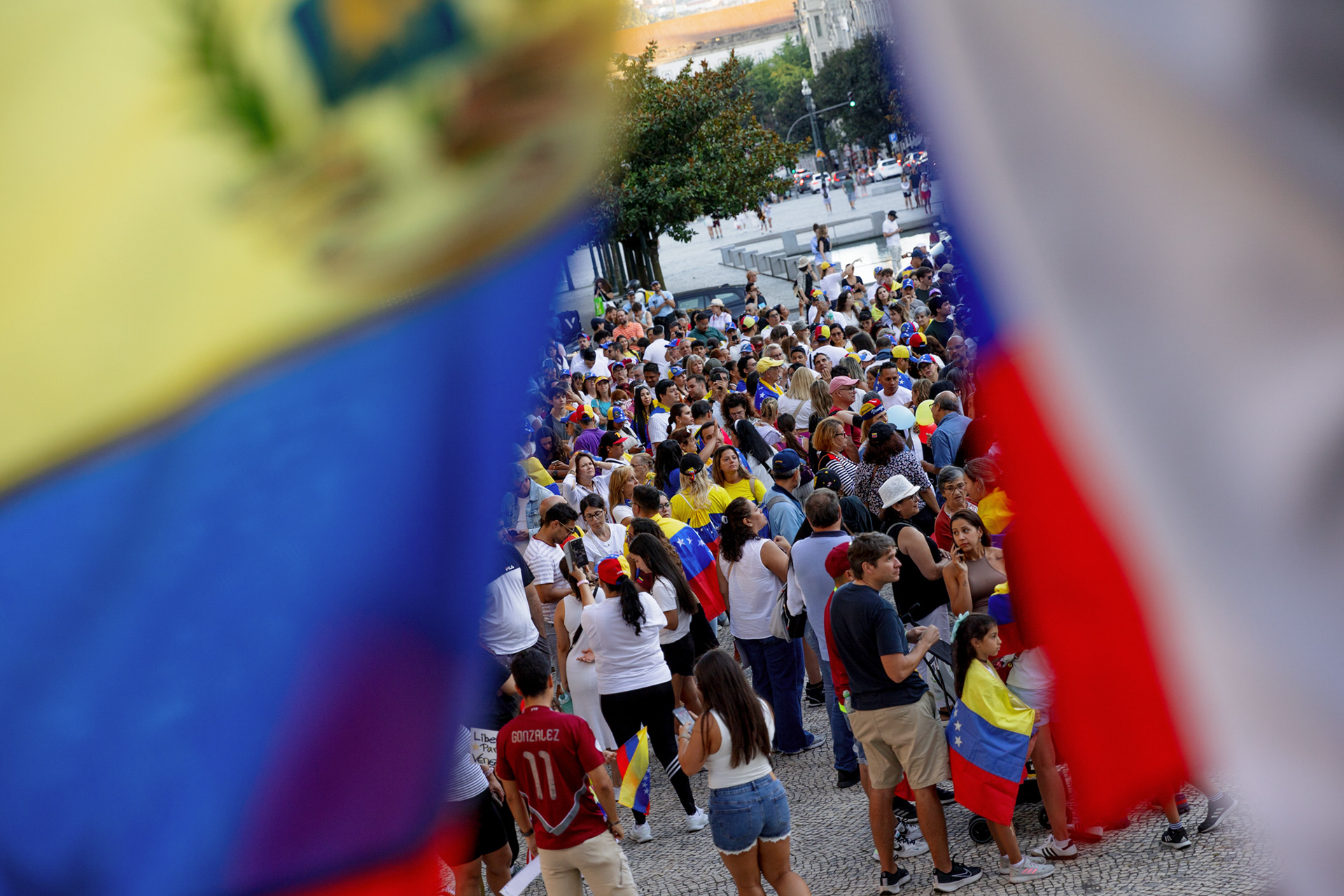 Venezuelans protest against the elections results. August 17th, 2024