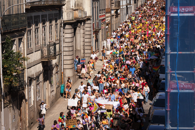 Pride parade, Porto, July 8th, 2023