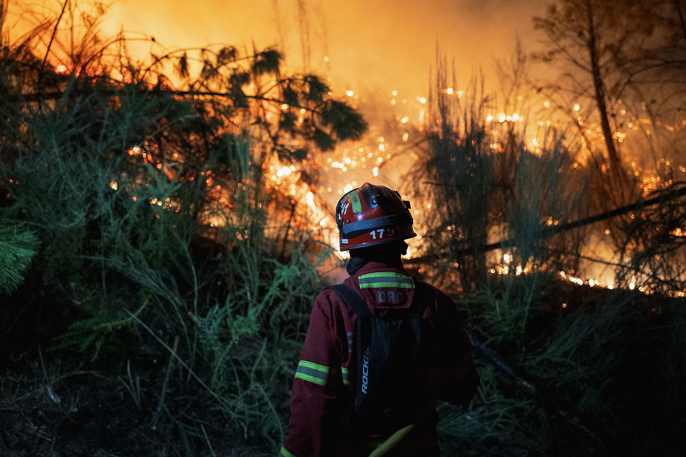 Wildfires in Vila Real, August 2025, Portugal