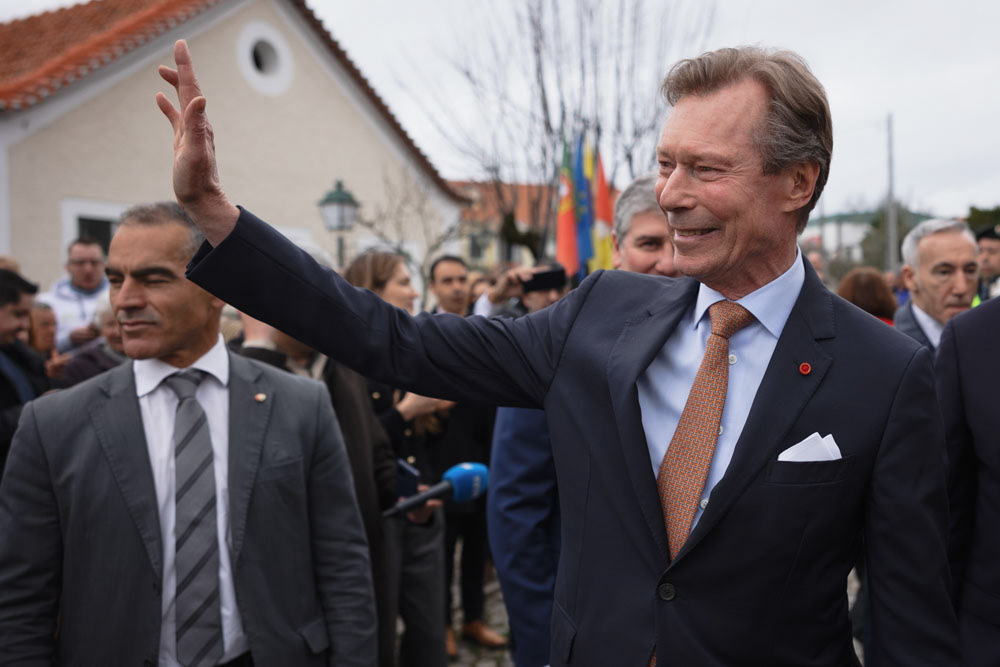 Grand Duke of Luxembourg, Henri, visit to Portugal. March 6th, 2025