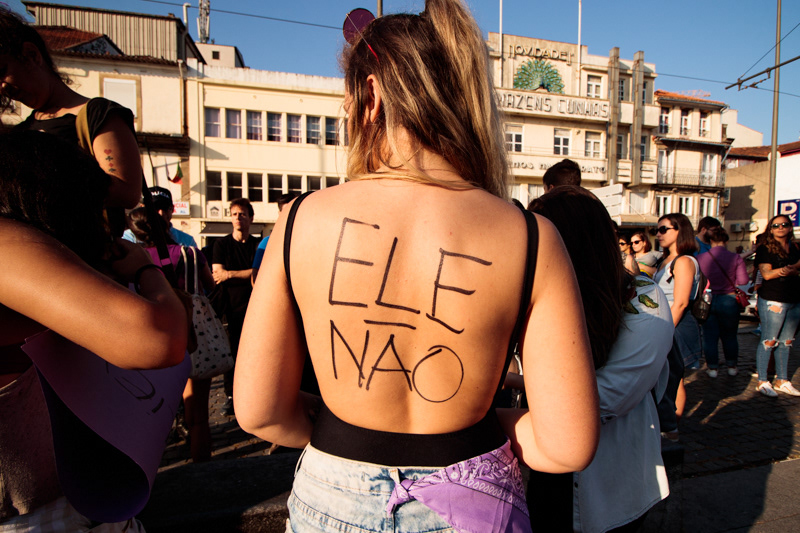 Protests against Jair Bolsonaro's candidacy. September 29th, 2018