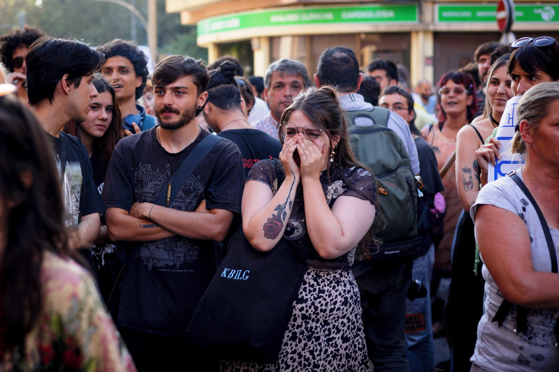 Protests against the STOP shopping mall closing, July 18th, 2023