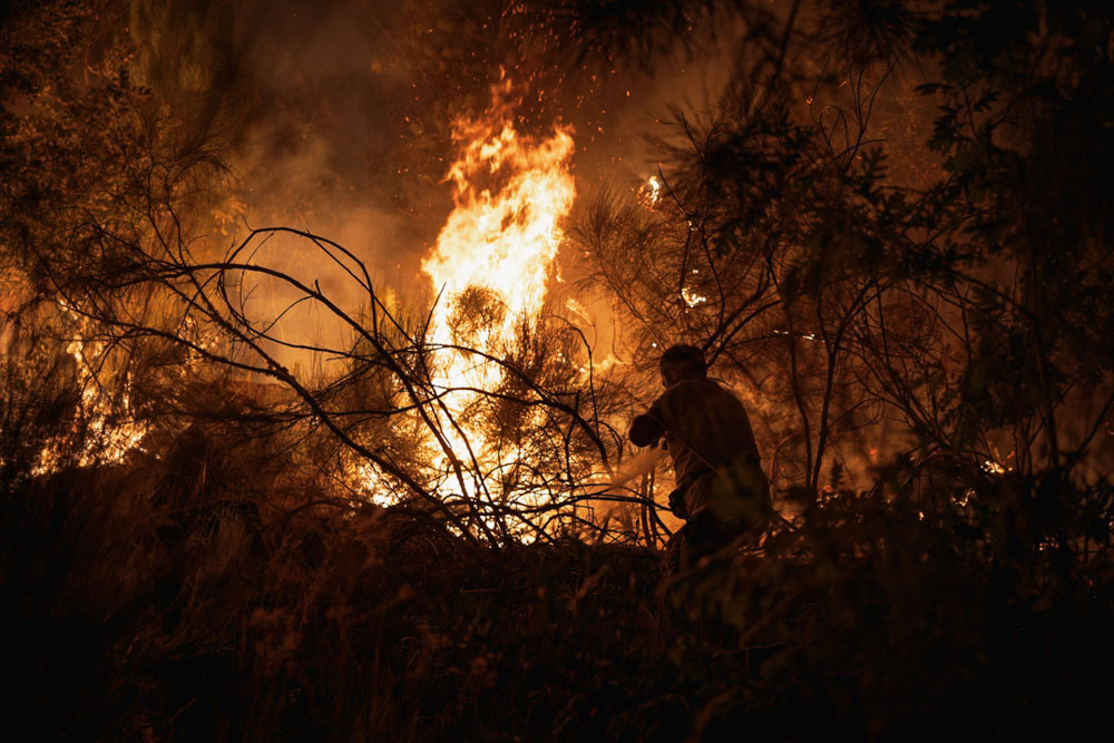 Wildfires in Sernancelhe, August 2025, Portugal