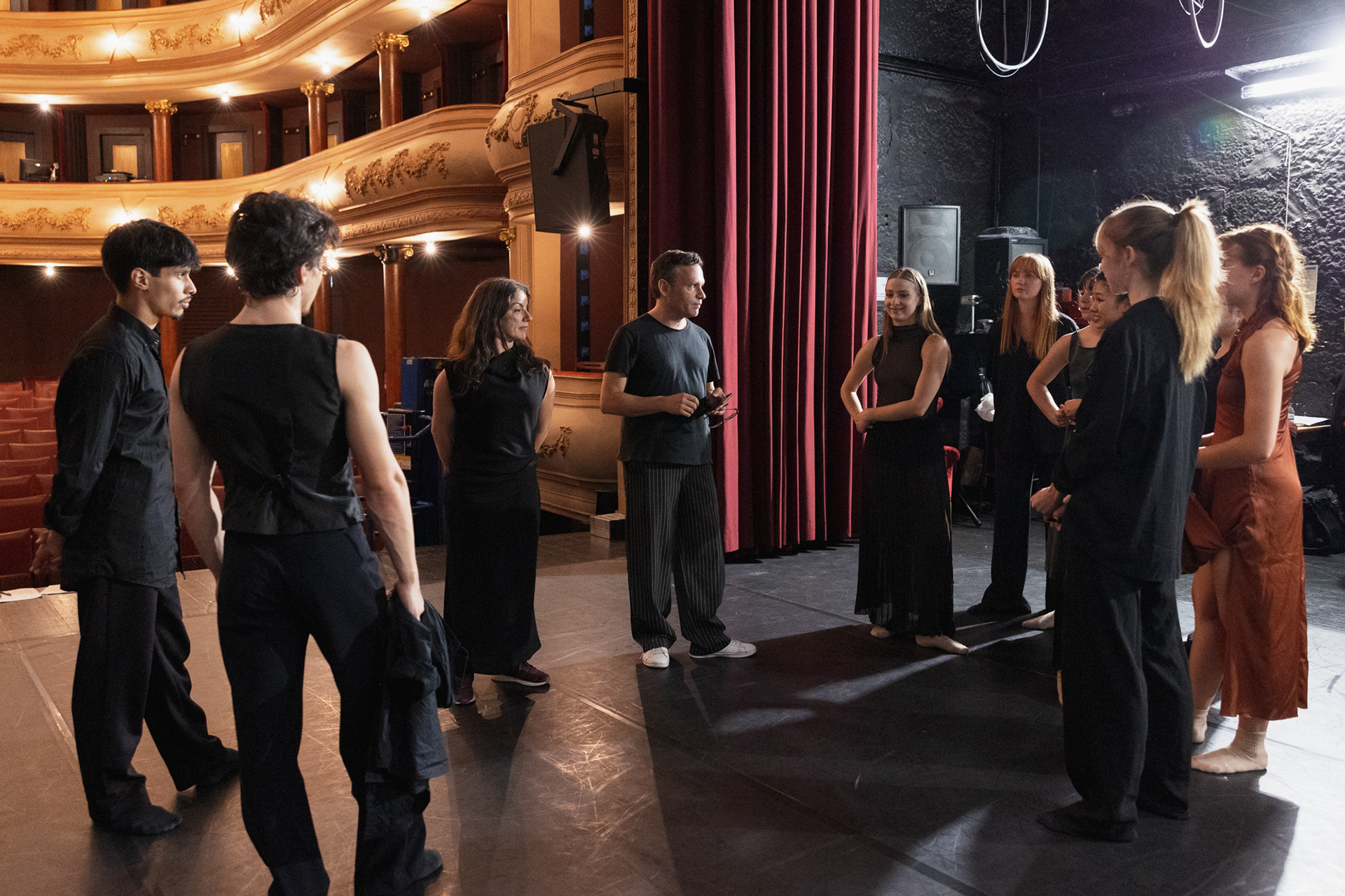 Rehearsal for the play "Camilo - Vida e Obra", June 20th 2025