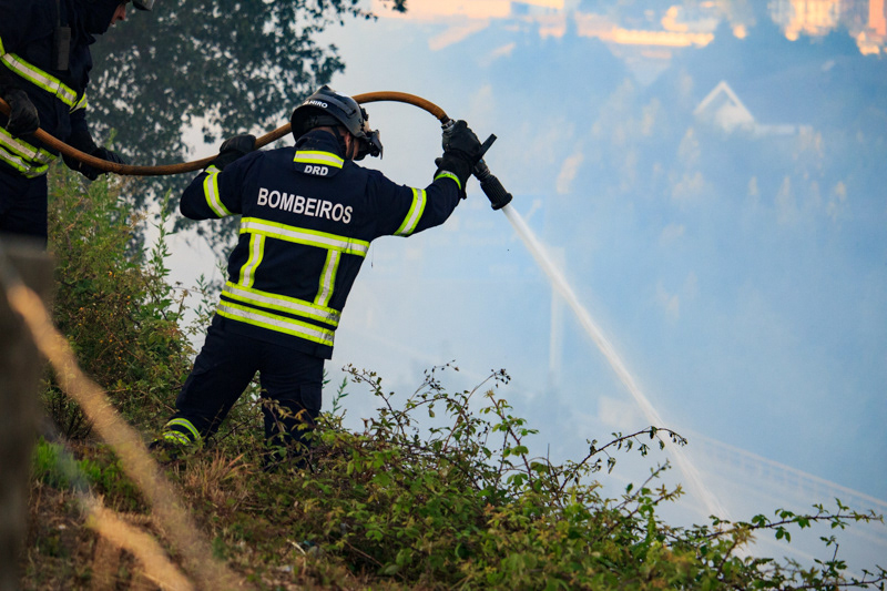 A fire broke out at a local farm. September 16, 2017
