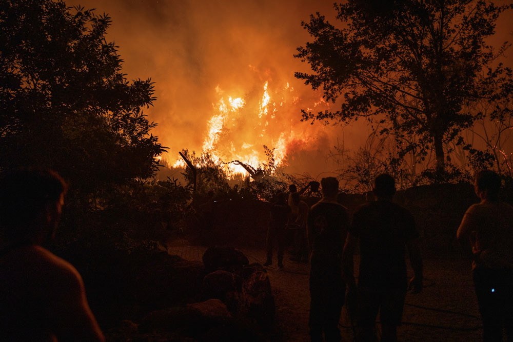 Wildfires in Sernancelhe, August 2025, Portugal