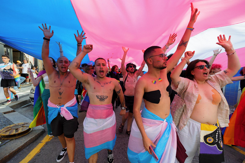 Pride parade, Porto, July 8th, 2023