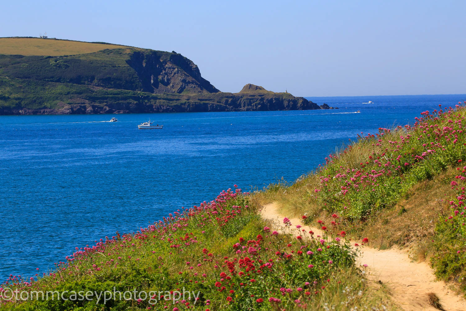 coastal path at Daymer bay