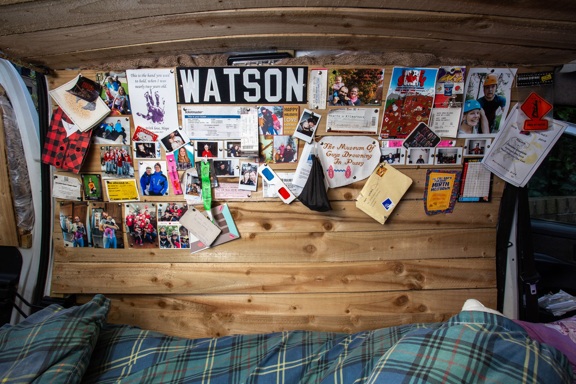 "It’s a wall of memories, it’s what it is."