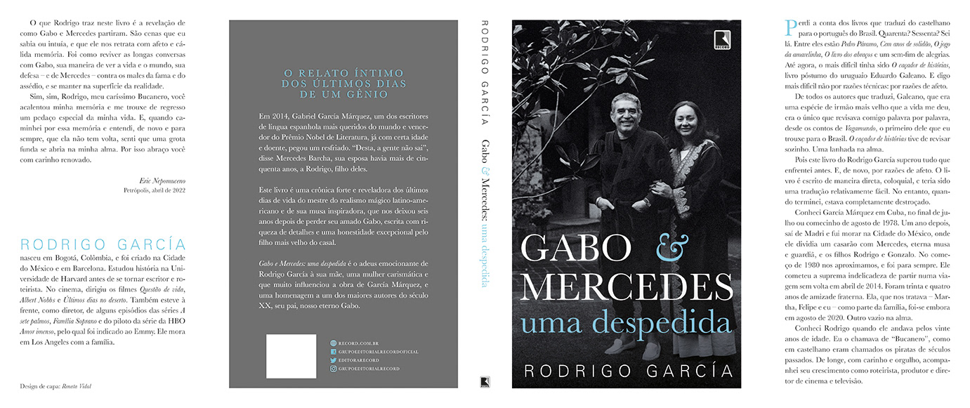 Renata Vidal - Book cover design of 