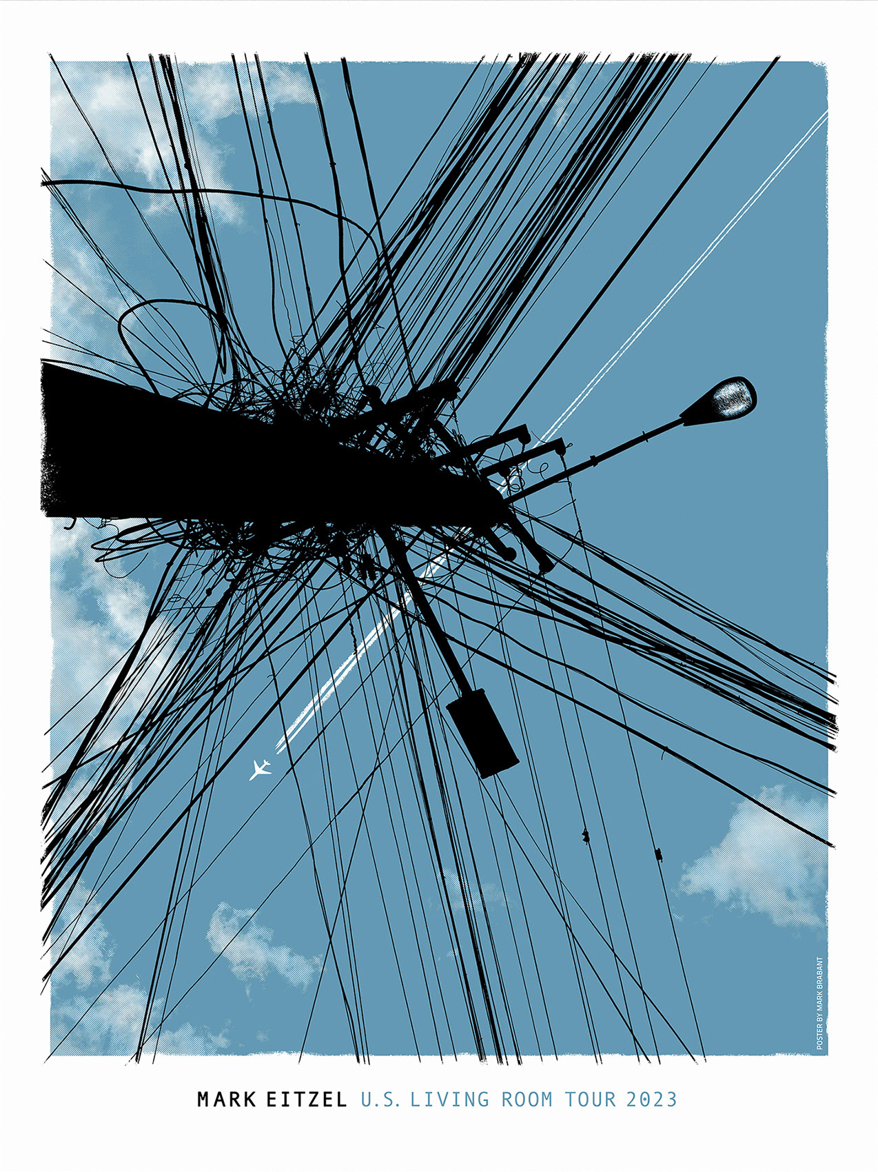 Tour poster for Mark Eitzel