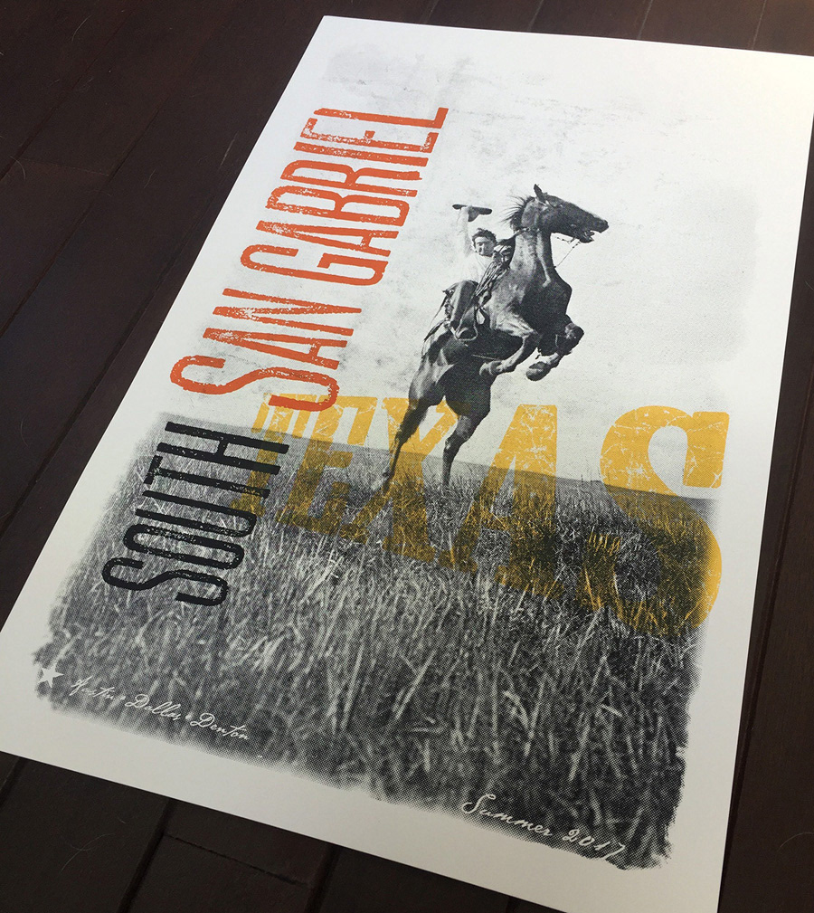 Tour poster for South San Gabriel