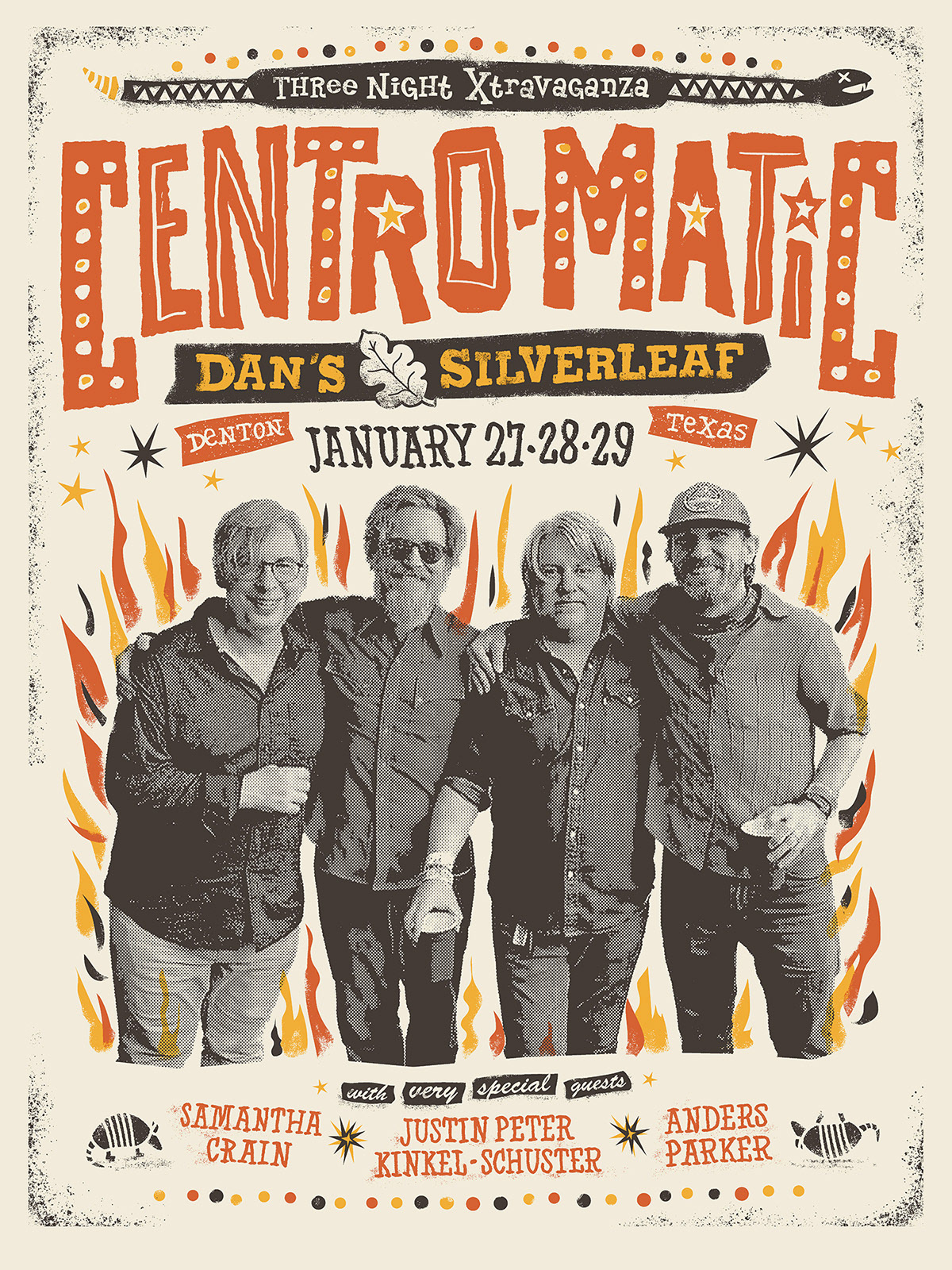 Centro-matic gig poster