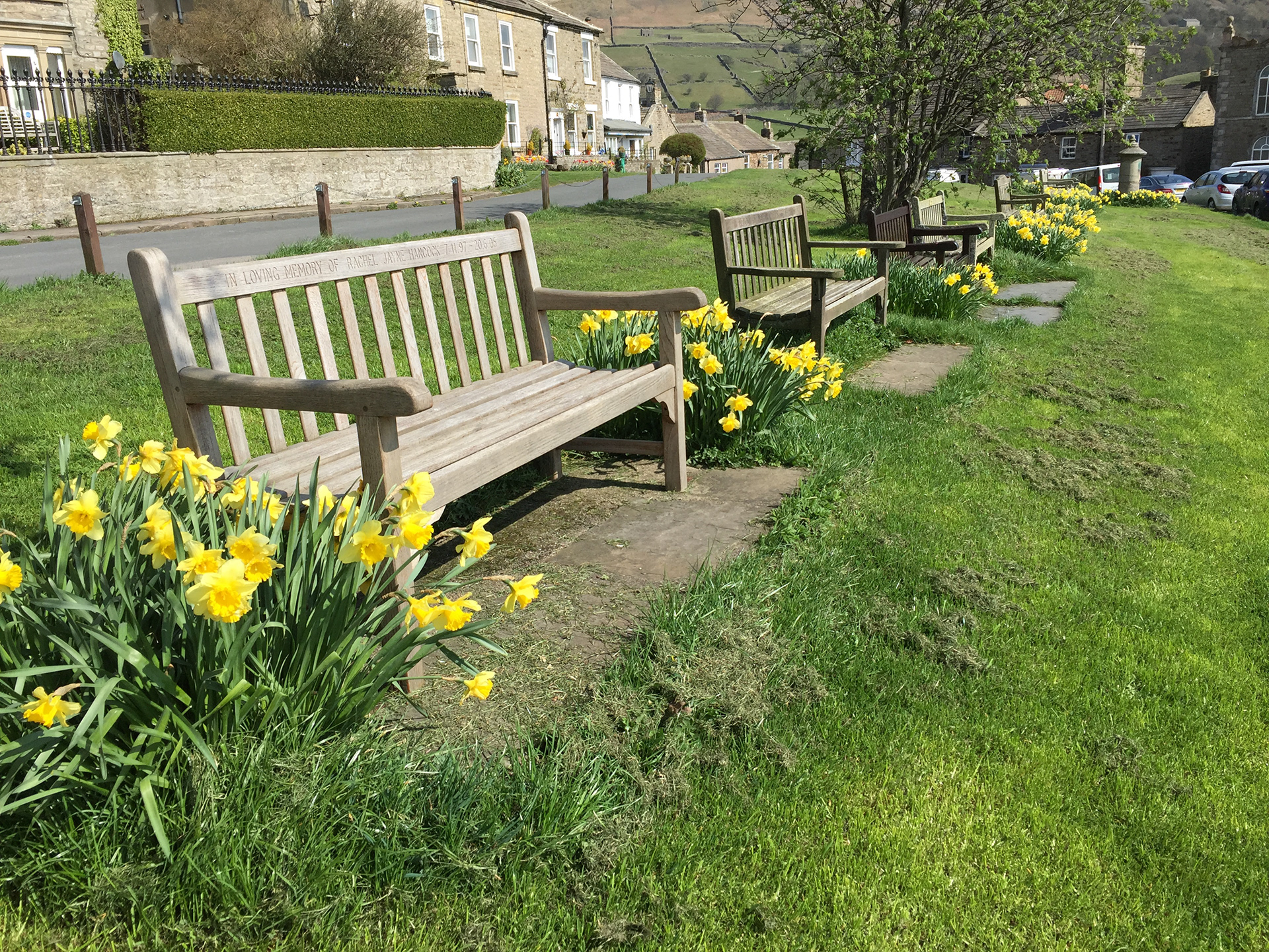 An Empty Reeth Green