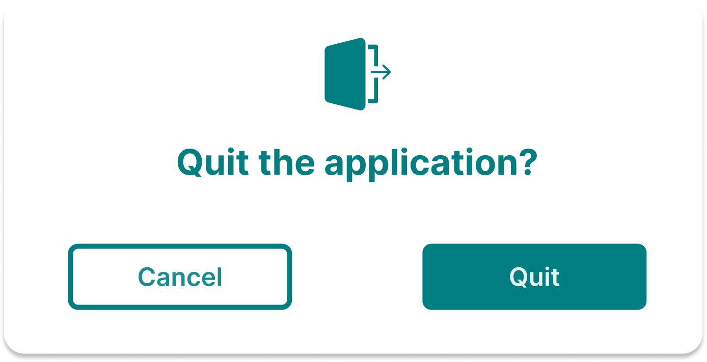 Quitter