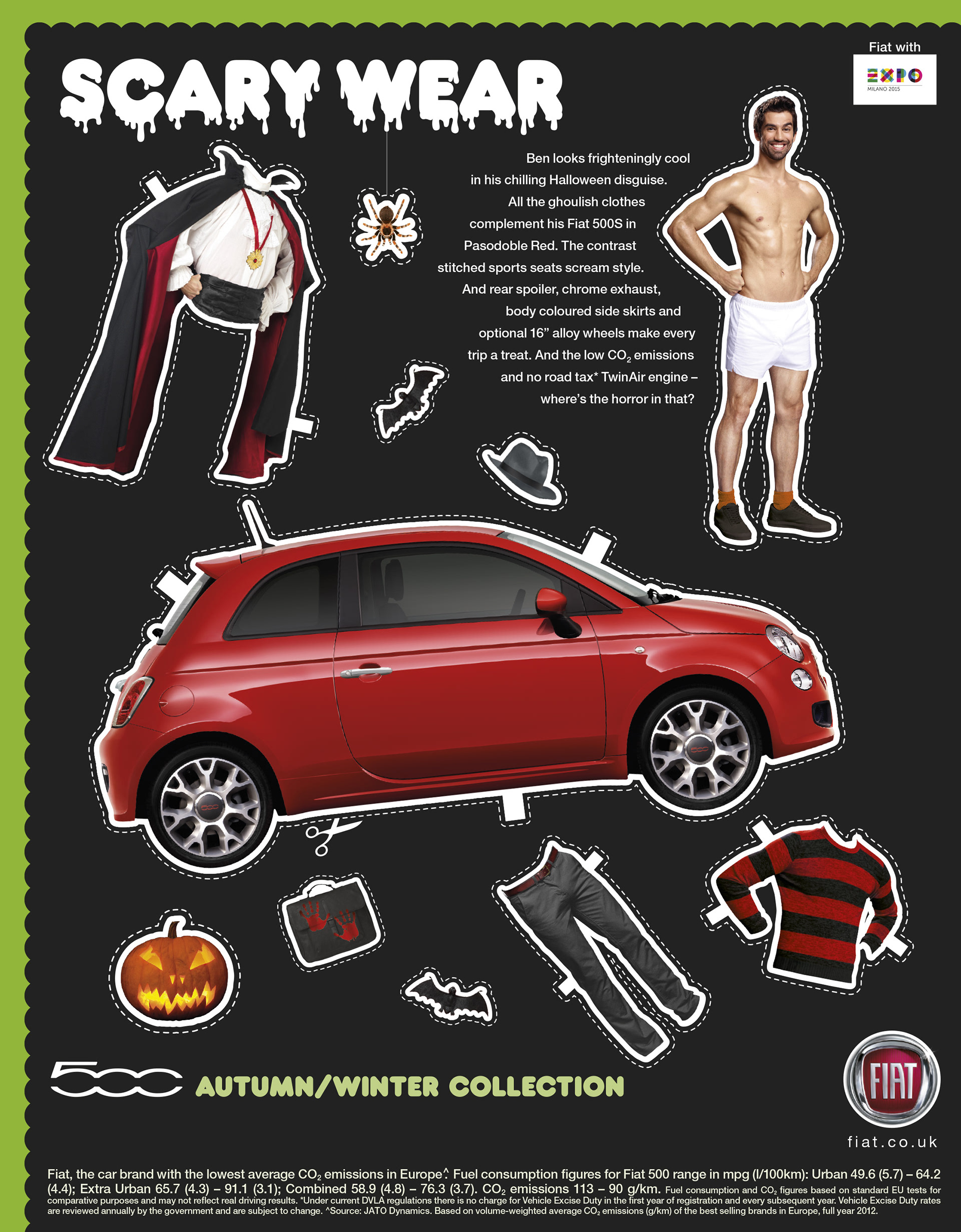 Jason Pieterson - Fiat 500 Halloween Campaign