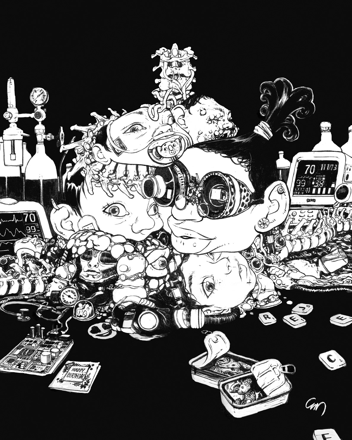 The Outcasts, Giger Tribute