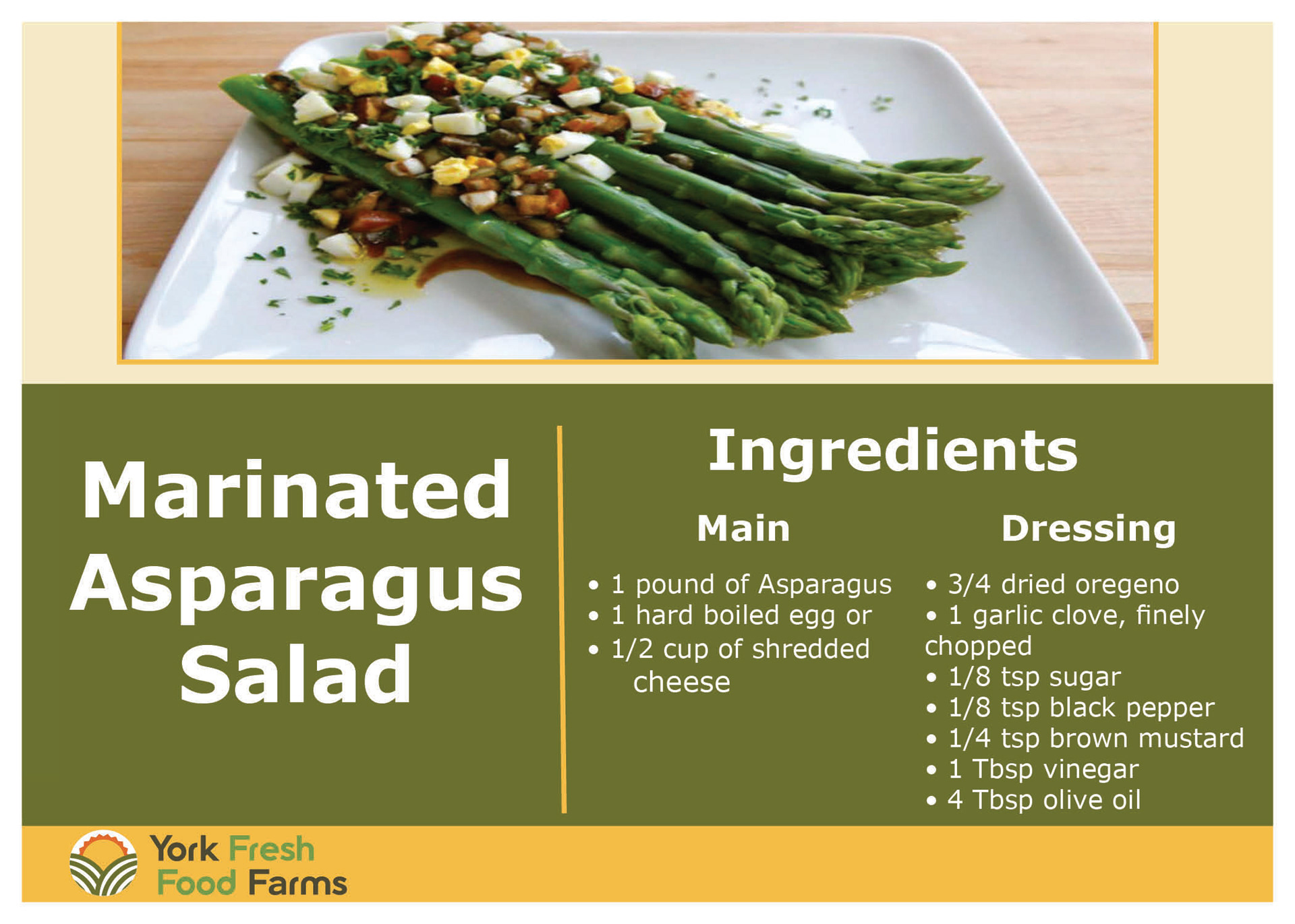 Recipe Card ver. 3: the art director decided that the border around the image was unnecessary and to fix the stretching in the image.