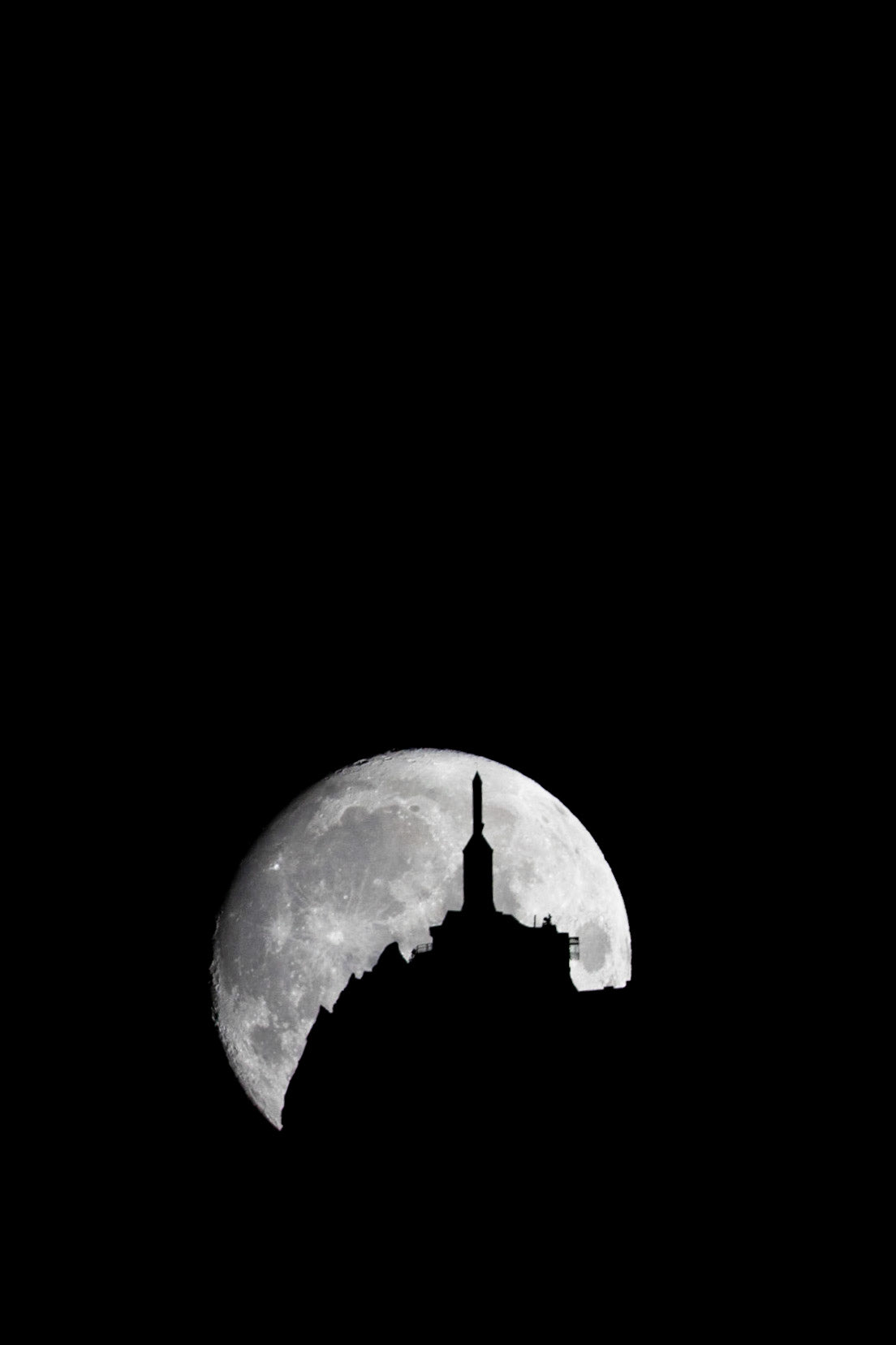 Aiguille du Midi lunaire