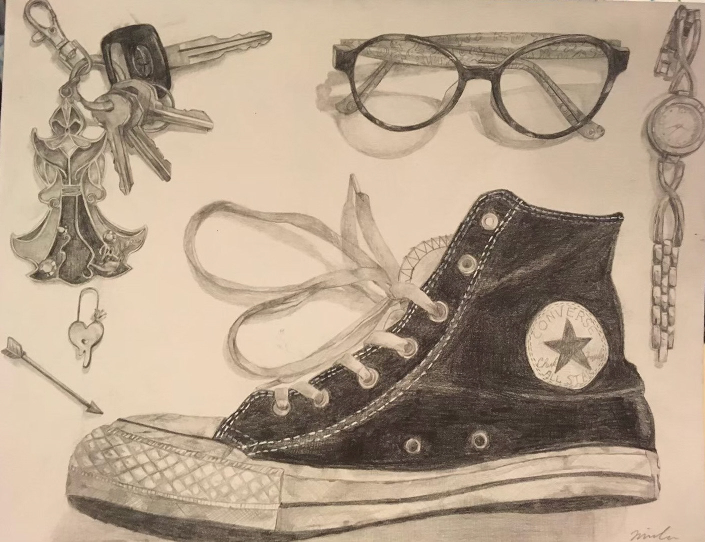 Knolling / Pencil / 2018