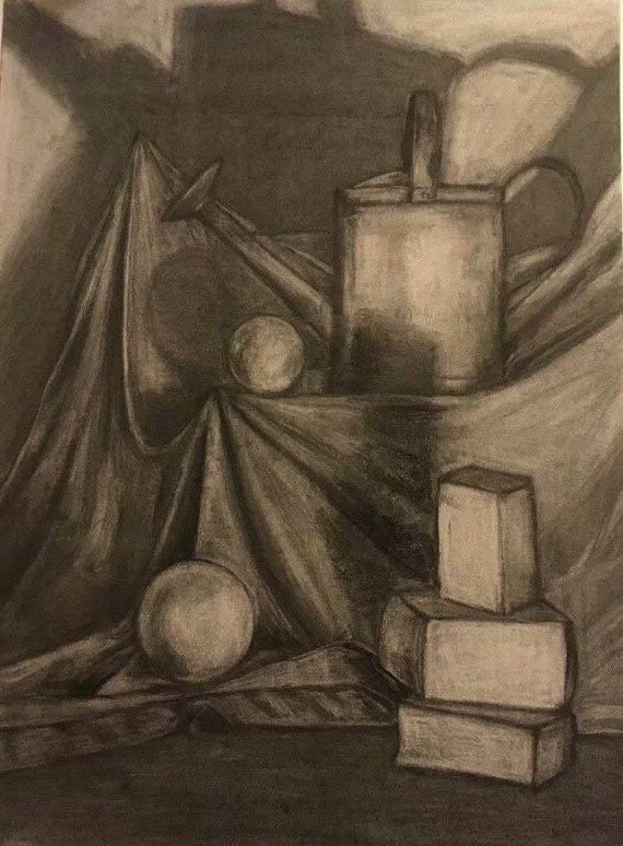 Still Life / Charcoal / 2017