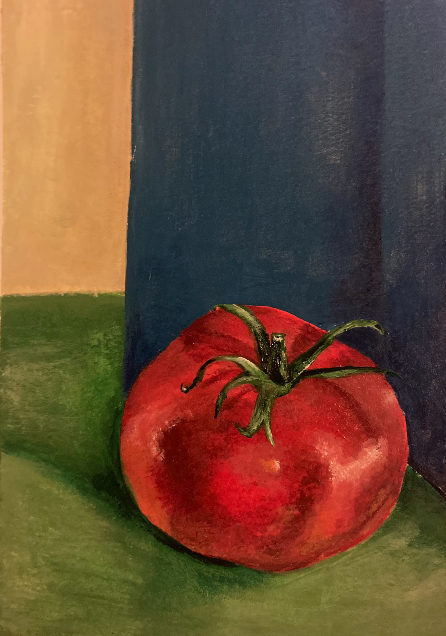 A Tomato / Acrylic / 2021