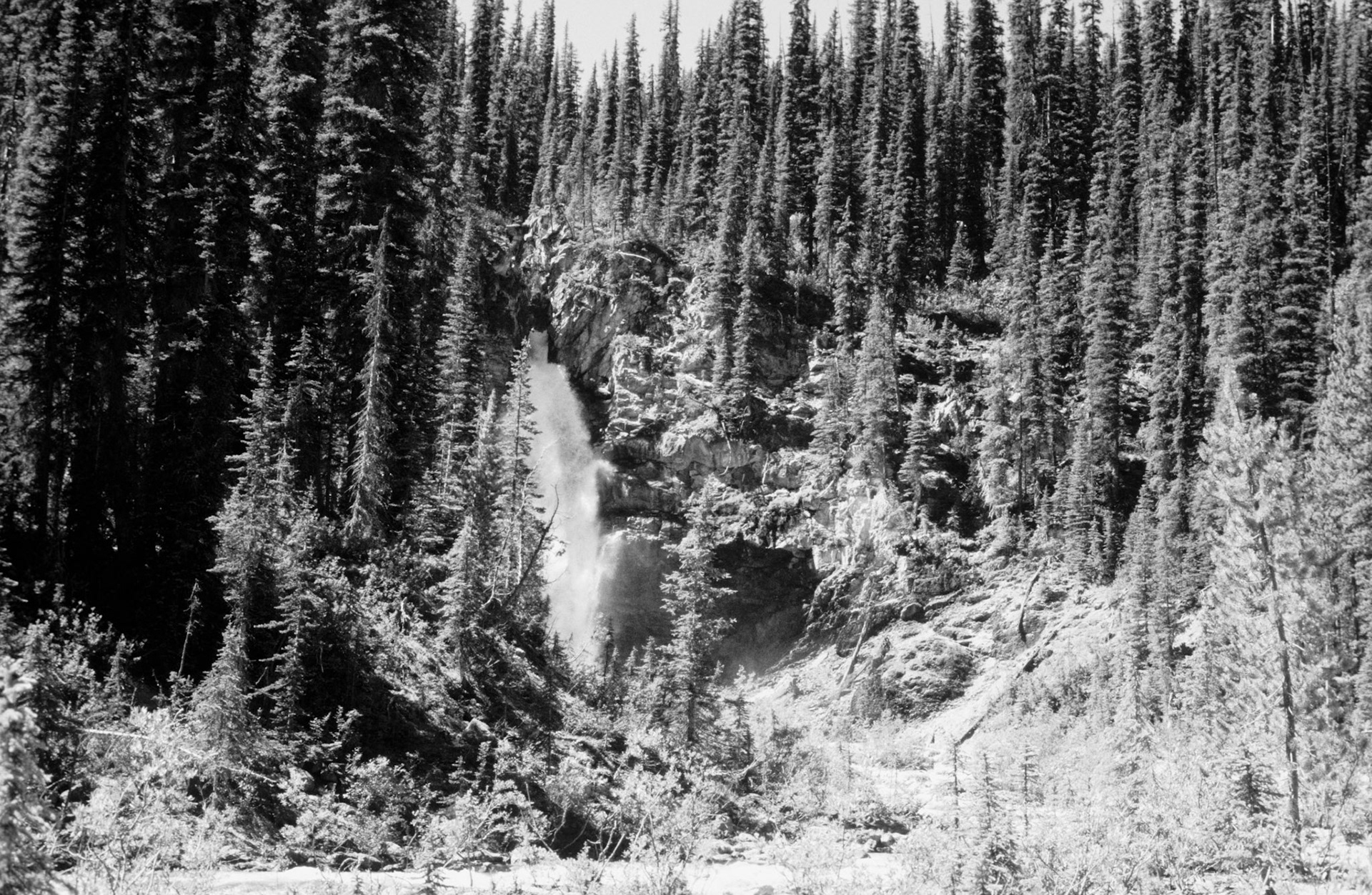 Waterval in Yoho